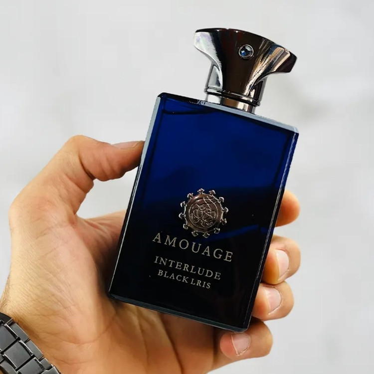 عطر ادکلن آمواج اینترلود بلک ایریس مردانه 5 میل دکانتی