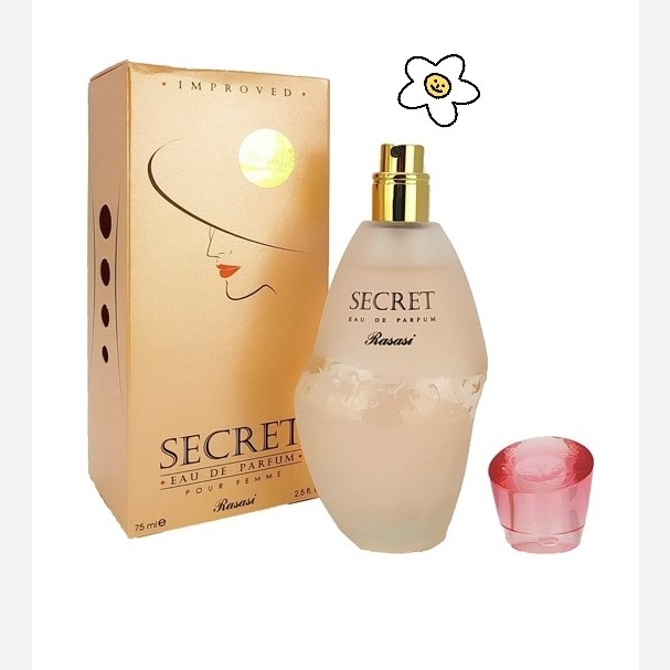 عطر ادکلن سکرت زنانه رصاصی 75میل اورجینال