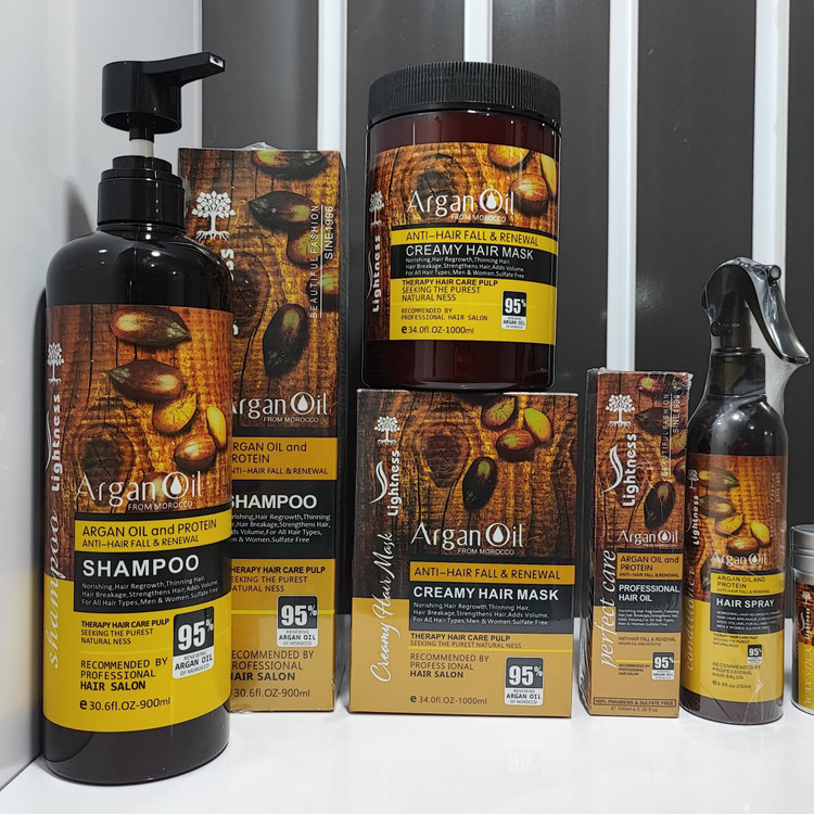 پک چهار عددی مراقبت مو لایتنس (شامپو+ماسک+اسپری دوفاز+روغن مو) اورجینال گارنتی مرجوعی در صورت فیک بودن