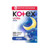 نوار بهداشتی شبانه کوتکس مدل Ultra Gece بسته 16 عددی