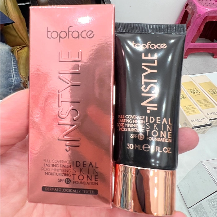 کرم پودر تاپ فیس InStyle Ideal Skin Tone SPF15