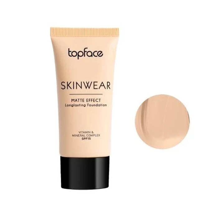 کرم پودر مات تاپ فیس اسکینور با SPF15