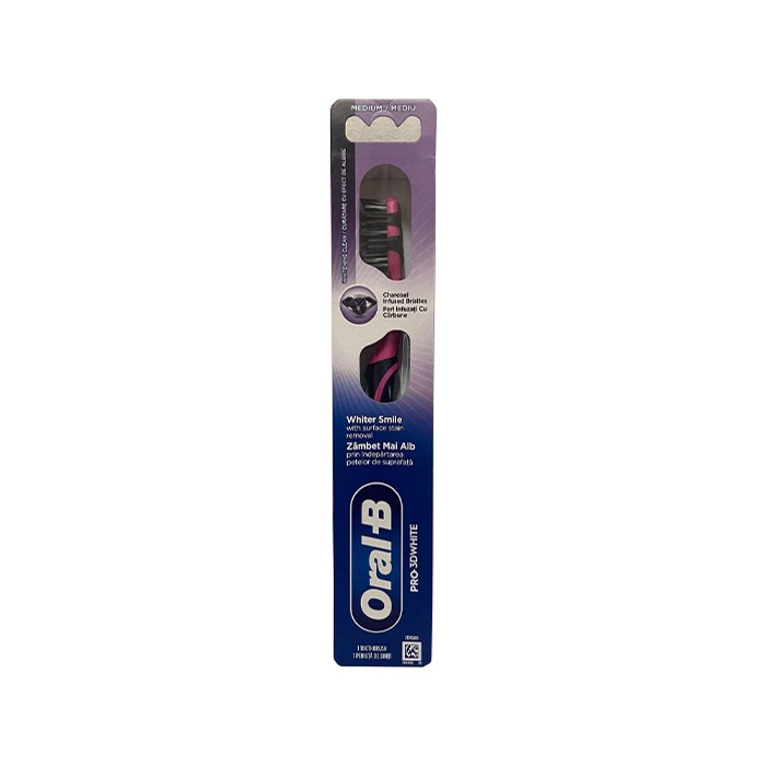 مسواک اورالبی مدل Pro-3DWhite زغالی سفیدکننده