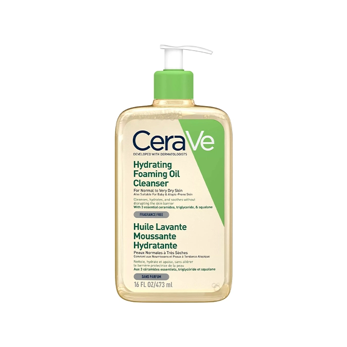 فوم شستشوی روغنی آبرسان سراوی (CeraVe) 473 میلیلیتر
