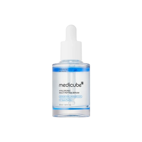 سرم آبرسان هیالورونیک اسید و مولتی پپتاید مدی کیوب Medicube حجم 30 میل