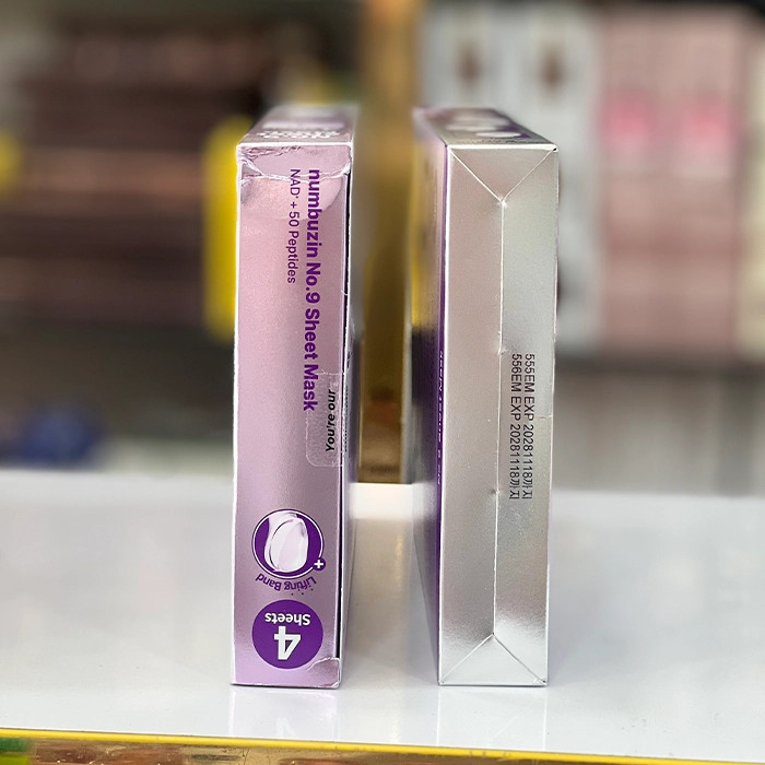 ماسک صورت لیفتینگ نامبوزین شماره 9 با NAD+