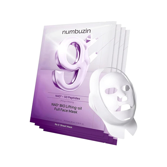 ماسک صورت لیفتینگ نامبوزین شماره 9 با NAD+