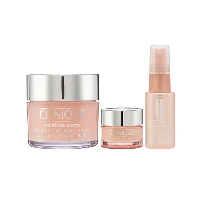 ست سفری کلینیک Moisture Surge آبرسان صورت و دور چشم 3 تکه