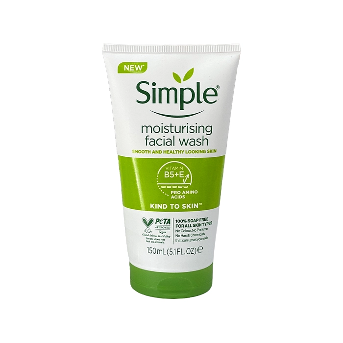 ژل شستشوی صورت سیمپل مدل Moisturising