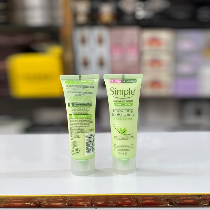اسکراب لایهبردار صورت سیمپل مدل Smoothing