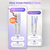 دستگاه فرکننده مو شیگلم مدل Airflow Styler Pro سایز 32 میل و 25 میل