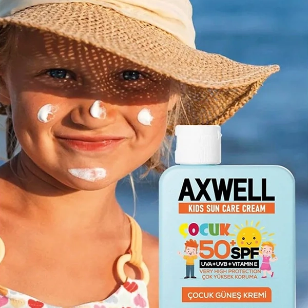 کرم ضد آفتاب کودک اکسول SPF50