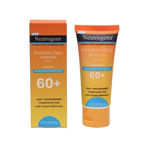 لوسیون ضد آفتاب نوتروژینا مدل Invisible Daily Defense SPF 60+ اورجینال