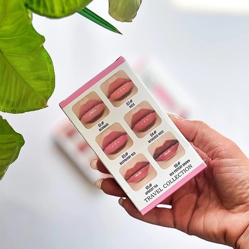 پک لیپ گلاس و بالم لب طرح دیور Drohoo
