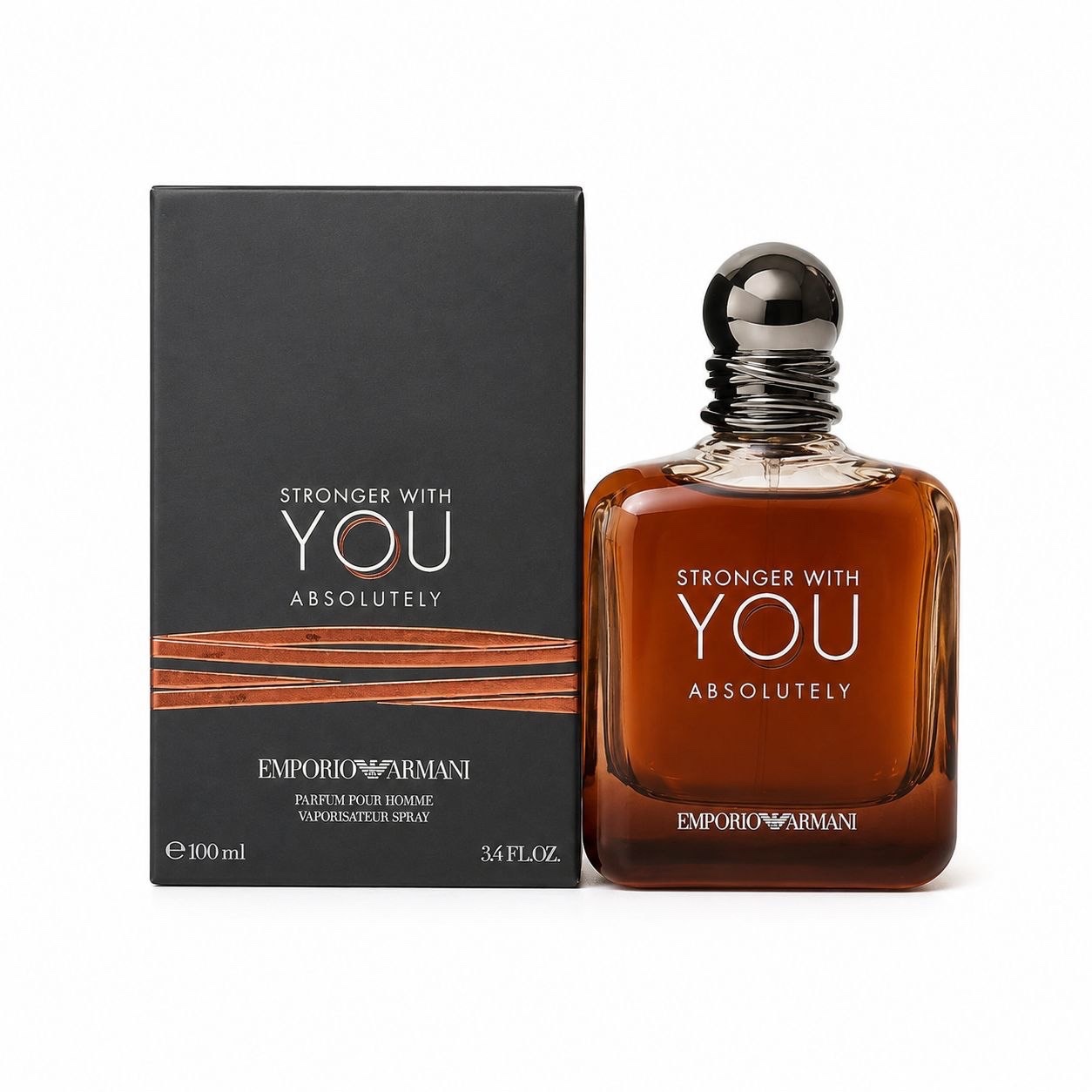 عطر امپریو آرمانی استرانگر ویت یو ابسولوتلی مردانه - حجم 100 میل