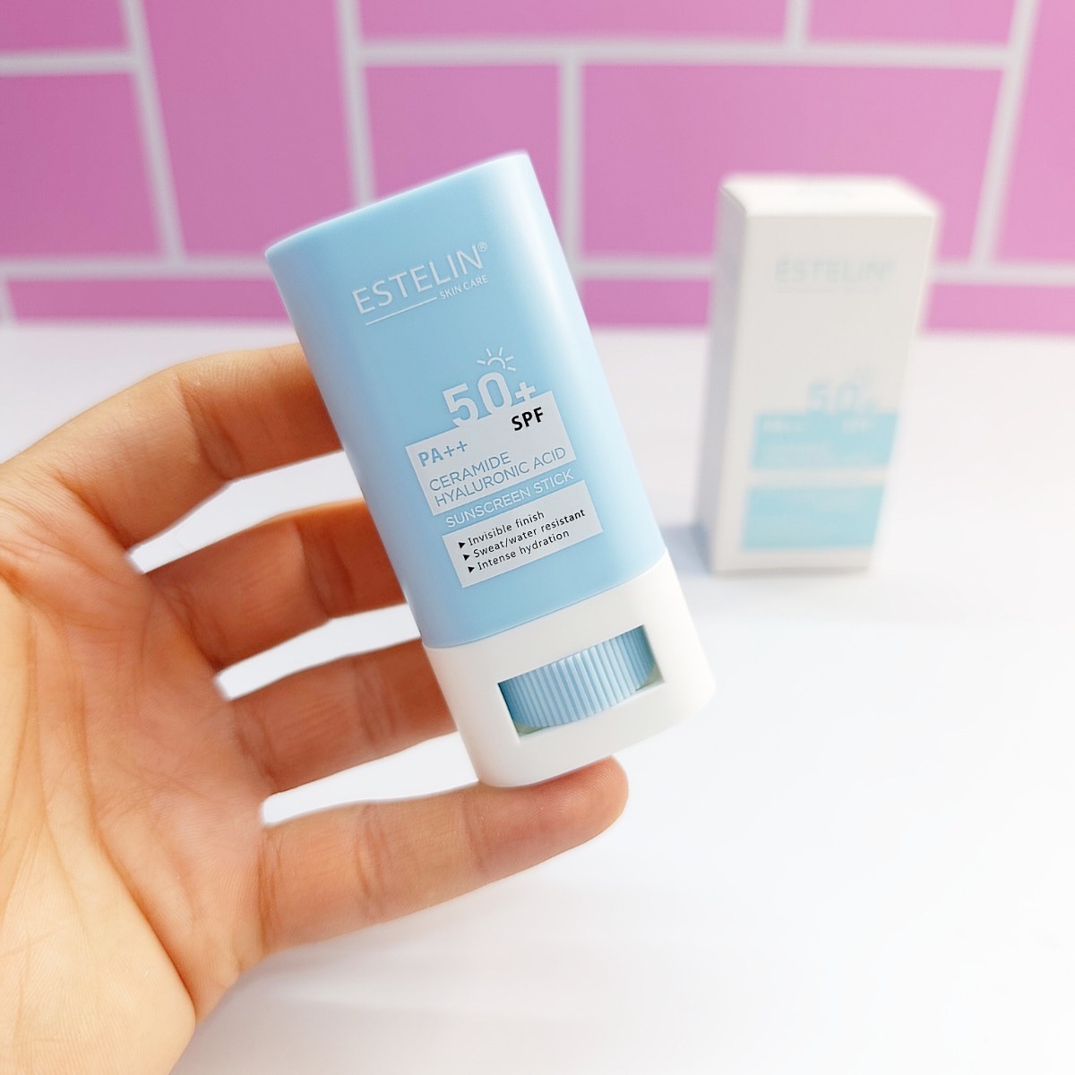 ضد آفتاب استیکی هیالورونیک اسید استلین SPF50 اورجینال