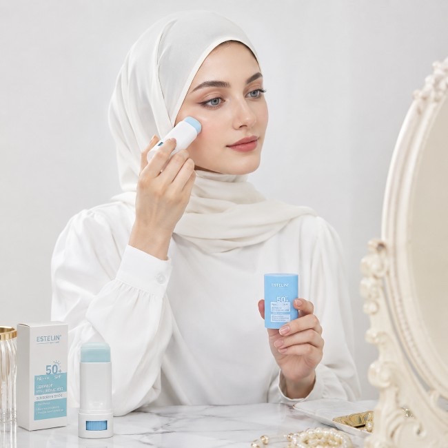 ضد آفتاب استیکی هیالورونیک اسید استلین SPF50 اورجینال