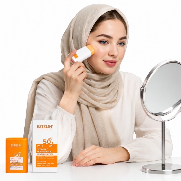ضد آفتاب استیکی استلین ویتامین سی SPF50 اورجینال