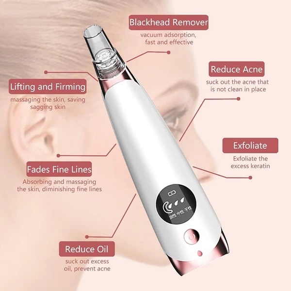میکرودرم خانگی مدل LY-9128 همراه 6 سری (پاکسازی پوست) اصل