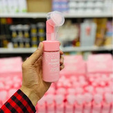 فوم شستشوی صورت براش دار baby powder اورجینال