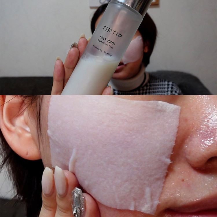 تونر مرطوب کننده میلک تیر تیر TIRTIR Milk Skin Toner