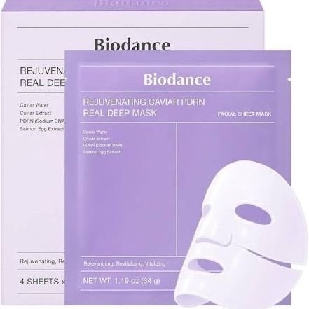 ماسک ورقهای بایودنس خاویار (سفت کننده و جوانساز) اورجینال
