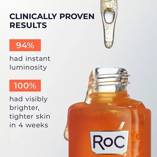 سرم روزانه ترمیم چندگانه احیا و درخشش ROC Multi Correxion Revive + Glow