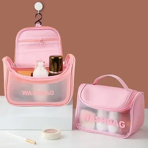 کیف لوازم آرایش مسافرتی WASH BAG دو زیپ