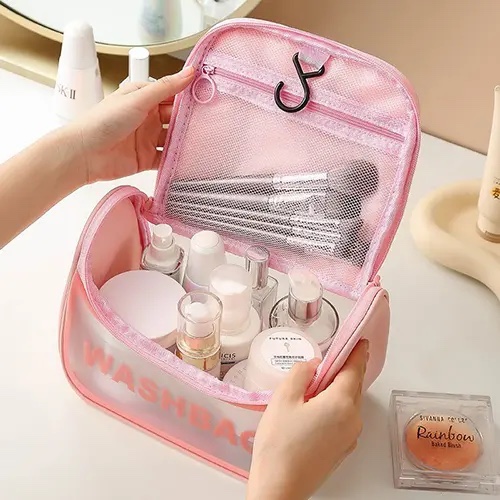 کیف لوازم آرایش مسافرتی WASH BAG دو زیپ