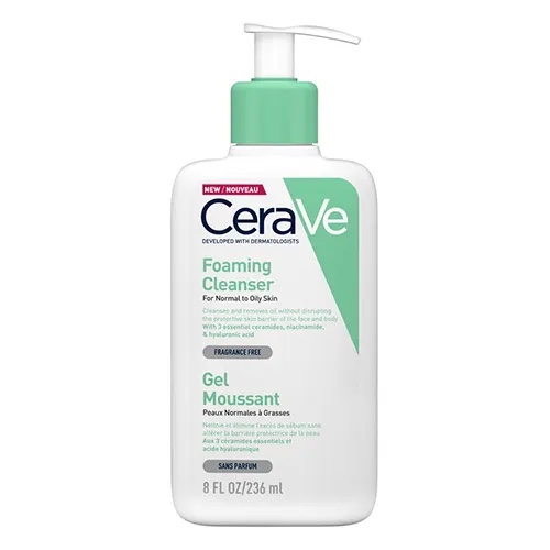 فوم شستشوی صورت سراوی پوست نرمال و چرب CeraVe