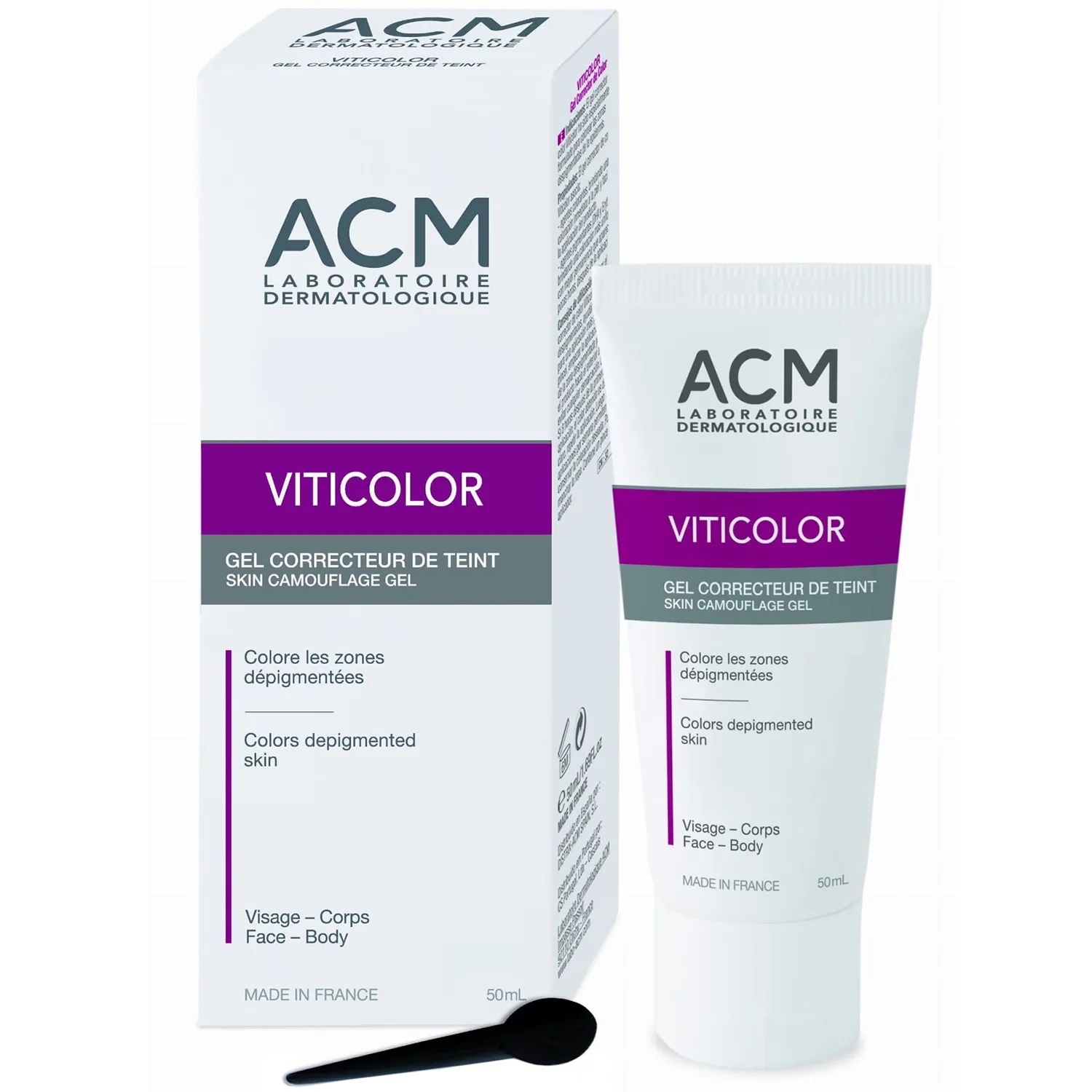 ژل پوشاننده ویتیلیگو ام سی ام ACM Viticolor (یکنواختکننده رنگ پوست) اورجینال