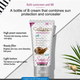 کرم ضد آفتاب حلزون کلاژن BB Cream اورجینال