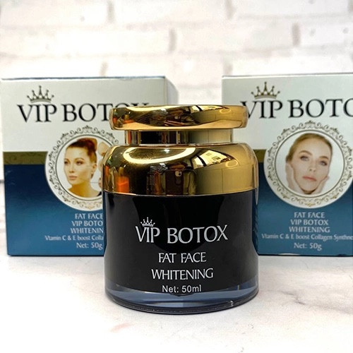 کرم بوتاکس و پف کننده صورت vip botox