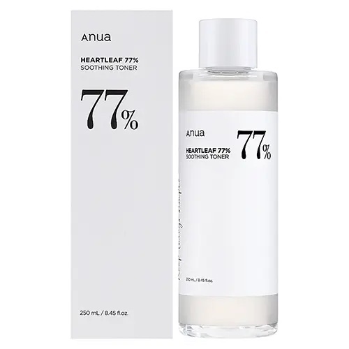تونر تسکین دهنده 77 درصد آنوا ANUA Heartleaf Soothing Toner اورجینال