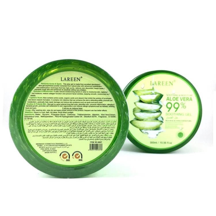 ژل آبرسان آلوئه ورا لارن lareen اورجینال