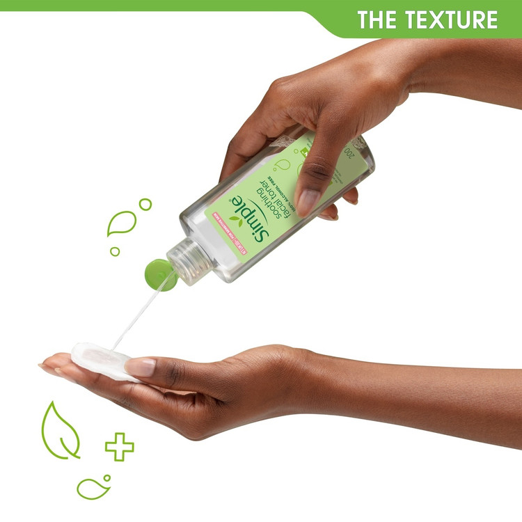 تونر سیمپل مدل Kind to Skin حجم 200 میل اورجینال