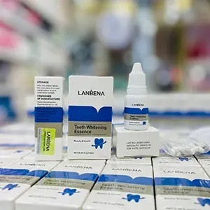 محلول سفید کننده دندان لانبنا LANBENA اورجینال