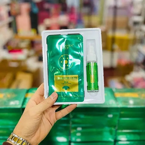 کاغذ کلاژن جذبی BROLAMEN ( رفع چروک کلاژن سازی و رفع گودی پوست ) اورجینال
