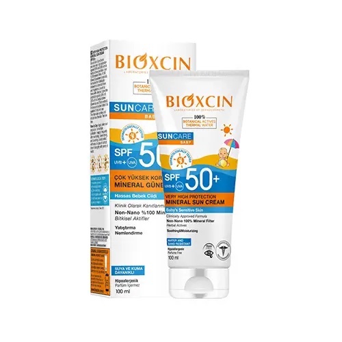 ضد آفتاب مینرال کودکان بیوکسین SPF50+ اورجینال