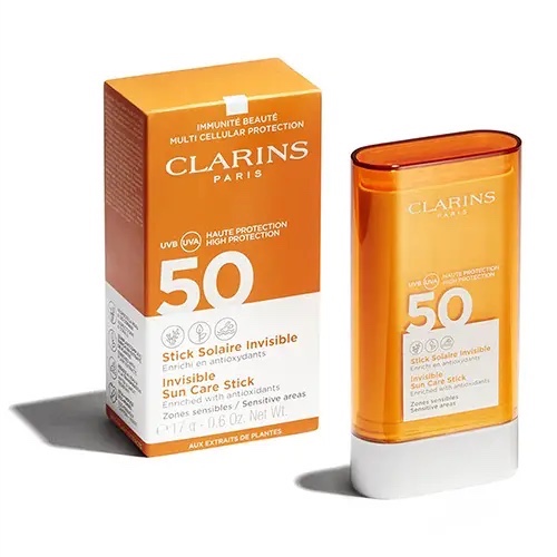 ضد آفتاب استیکی کلارنس بی رنگ SPF50 اورجینال