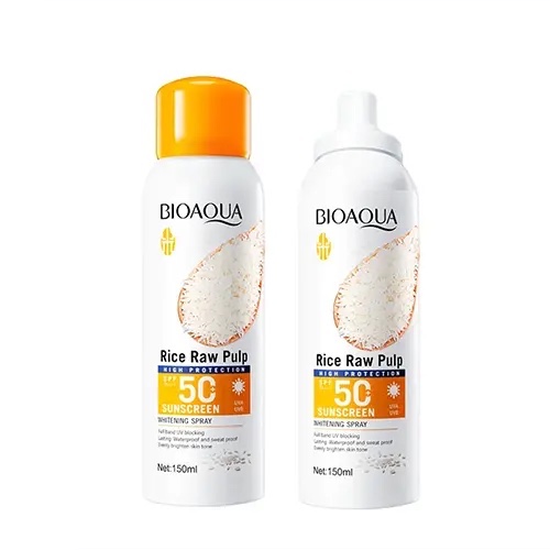 اسپری ضد آفتاب برنج بیوآکوا SPF50 اورجینال