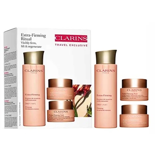 ست کرم روز، شب و لوشن کلارنس CLARINS Extra Firming (جوانسازی، لیفتینگ و آبرسانی کامل پوست)