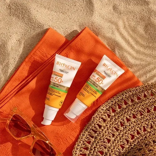 کرم ضد آفتاب بیرنگ ضد لک SPF50 بیوکسین اورجینال
