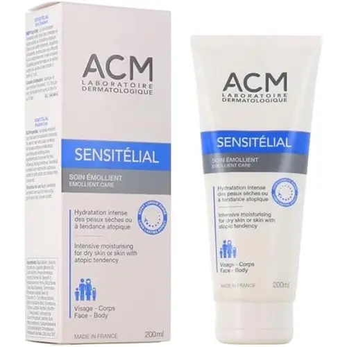 ژل شوینده صورت و بدن ای سی ام ACM sensitelial (پاکسازی پوست خشک و اگزمایی) اورجینال
