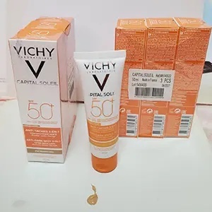 کرم ضد آفتاب رنگی ضد لک 3 کاره ویشی های کپی