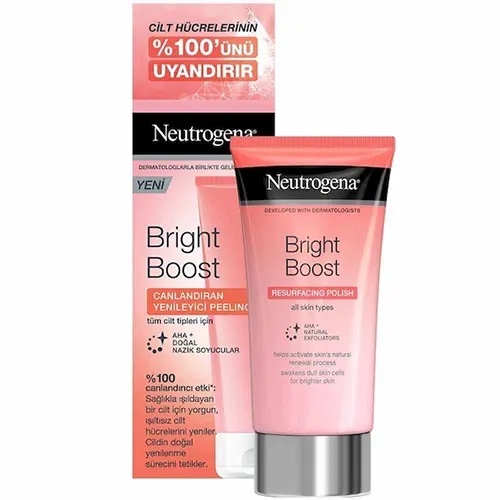 کرم لایه‌بردار نوتروژینا Bright Boost اورجینال