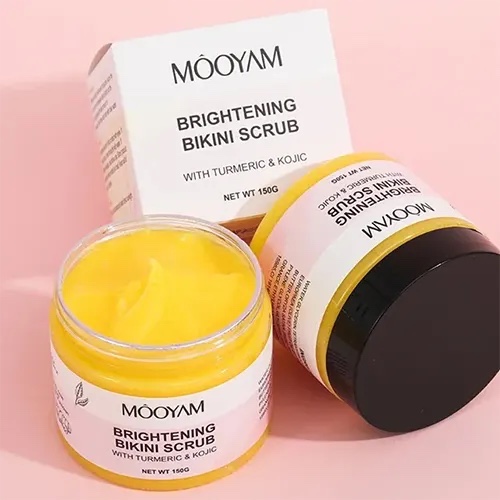 اسکراب روشنکننده بیکینی و زیربغل زردچوبه Mooyam اورجینال