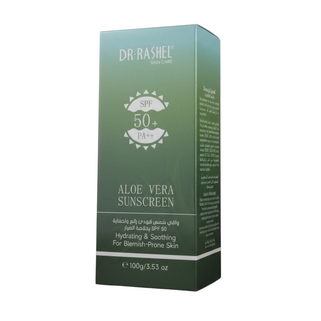 کرم ضد افتاب دکتر راشل SPF50 (آبرسان و تسکین دهنده) اورجینال