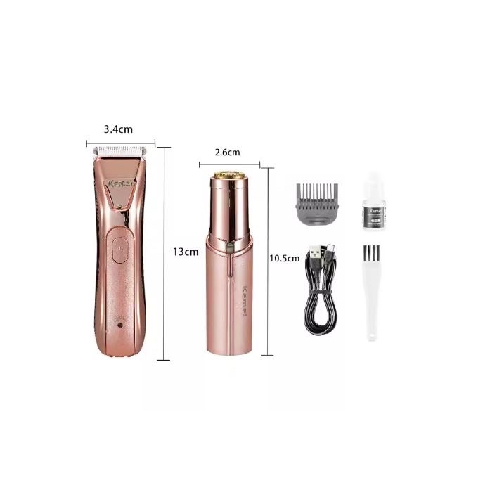 ست ماشین اصلاح و اپیلاتور کیمی KM-259 اورجینال