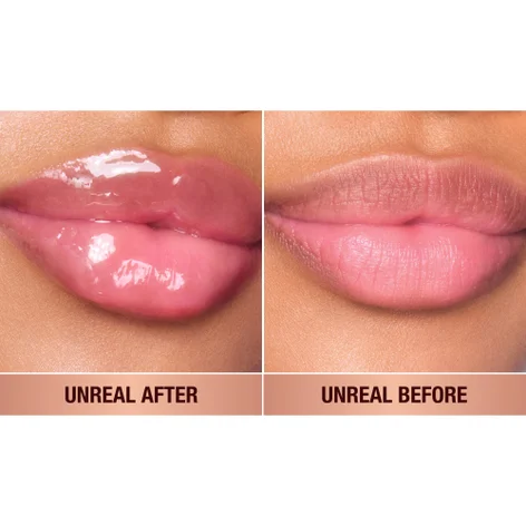 روغن لب آبرسان و براق شارلوت تیلبری مدل Unreal Lips اورجینال